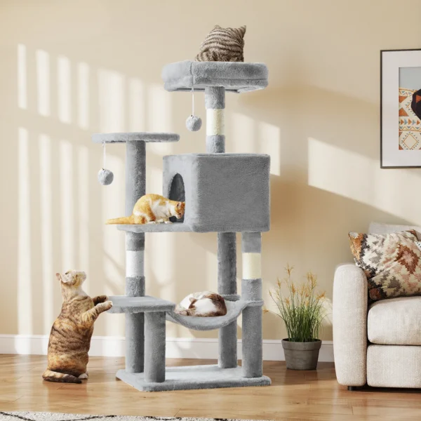 44In Cat Tree, Climbing Tower